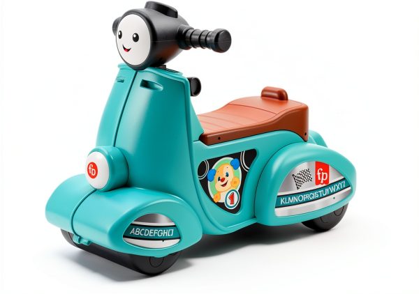 Fisher Price Ride On Scooter Musical Learning Toy for-6