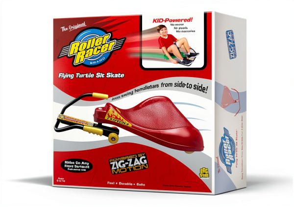 Big Time Toys Ride On Car Zig Zag Motion Kids Push Toy-4