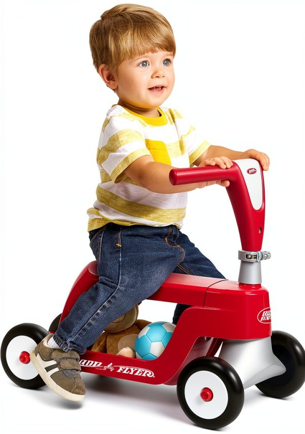 Radio Flyer Scoot 2 Scooter Ride On Toddler Red 615S-6