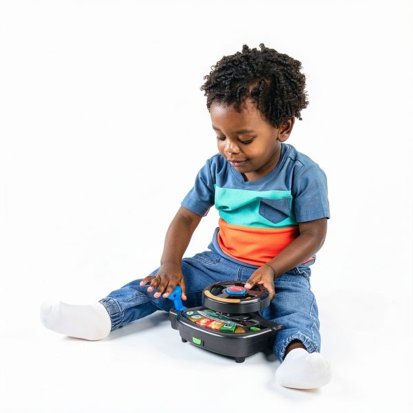 VTech 3-in-1 Toddler Lawn Mower Ride-On Tractor Toy-8
