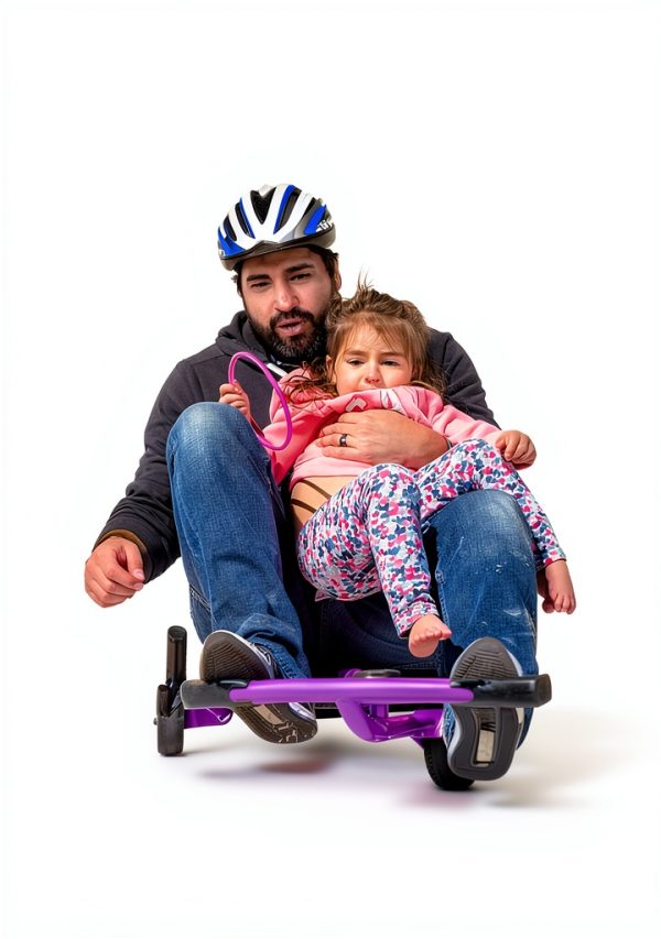 EzyRoller Pro X Ride On Toy Hands Free Steering Motion-4