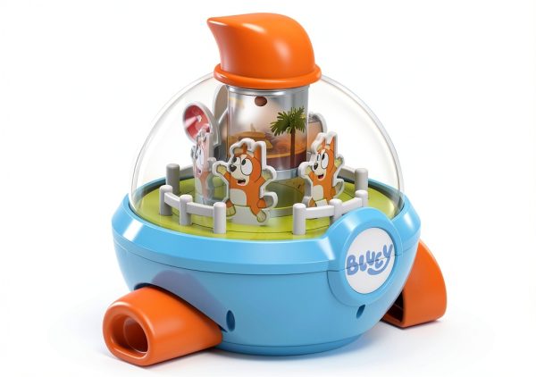 Bluey Ride On Toy Mechanical Design Kids Push Ride Ons-2