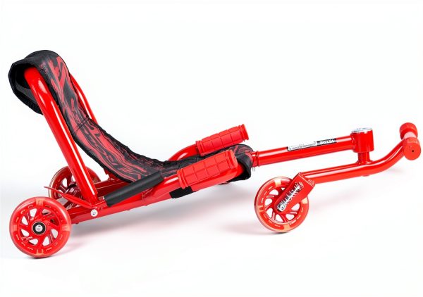 VEVOR Kids Drift Scooter LED Wheels Steel Frame Ages 4-8