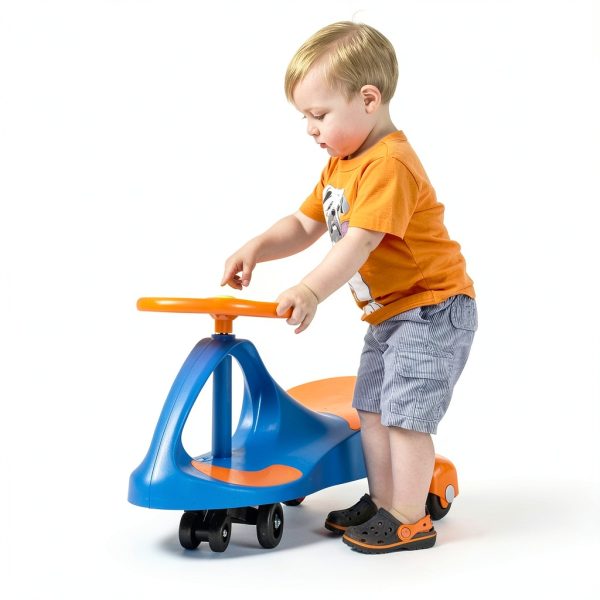 Trademark Global Wiggle Car Ride On Toy for Kids Ages 3-6-8