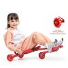 VEVOR Kids Drift Scooter LED Wheels Steel Frame Ages 4-1