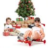 VEVOR Kids Drift Scooter LED Wheels Steel Frame Ages 4-7