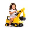 CAT Excavator Push Car Kids Ride On Toy Storage Sounds-8