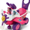 Minnie Mouse Ride On Plane Toy for Toddlers Light Up Sounds-0