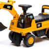 CAT Excavator Push Car Kids Ride On Toy Storage Sounds-0