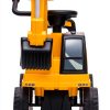 CAT Excavator Push Car Kids Ride On Toy Storage Sounds-1