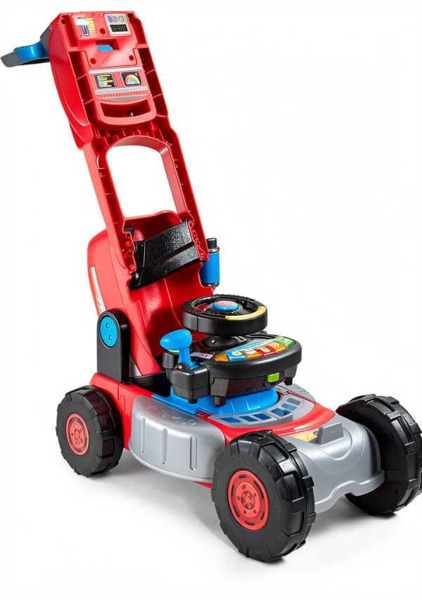 VTech 3-in-1 Toddler Lawn Mower Ride-On Tractor Toy-13