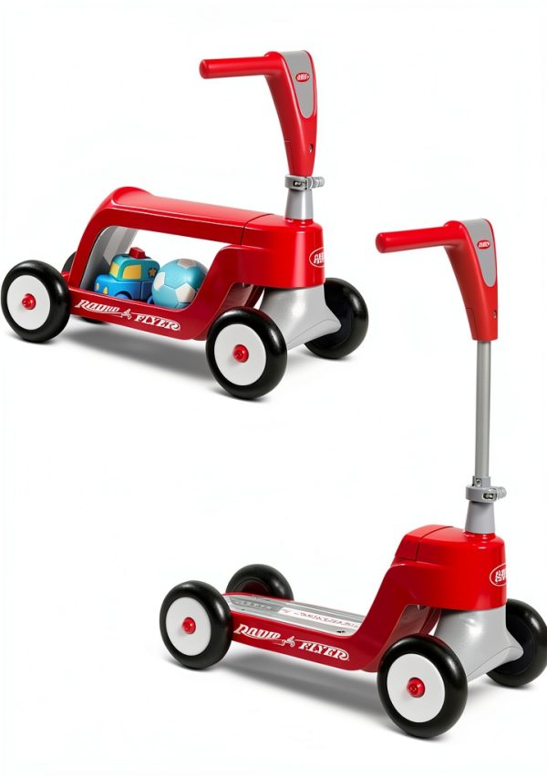 Radio Flyer Scoot 2 Scooter Ride On Toddler Red 615S-3