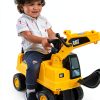 CAT Excavator Push Car Kids Ride On Toy Storage Sounds-6