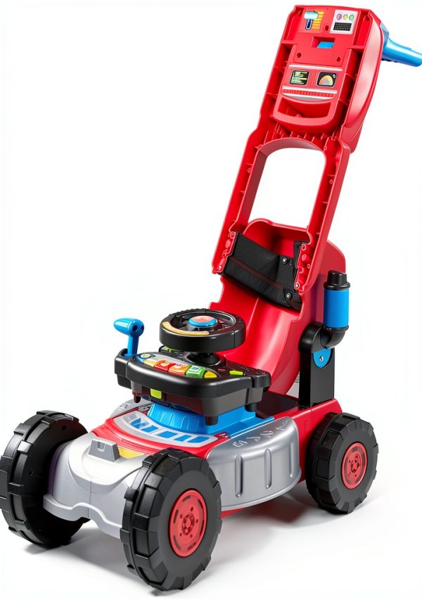 VTech 3-in-1 Toddler Lawn Mower Ride-On Tractor Toy-14