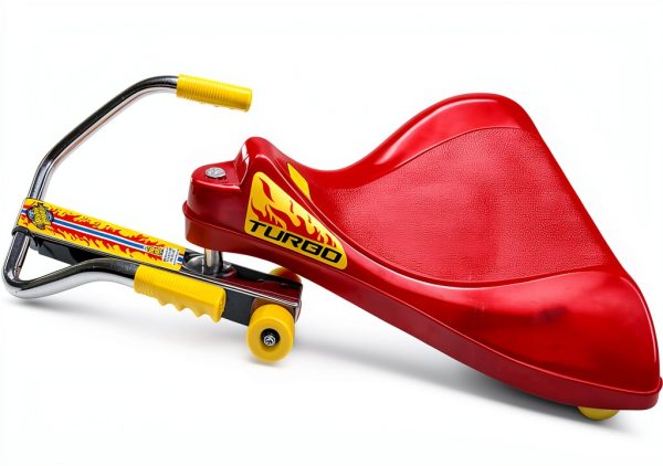 Big Time Toys Ride On Car Zig Zag Motion Kids Push Toy-0