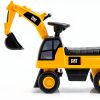 CAT Excavator Push Car Kids Ride On Toy Storage Sounds-2