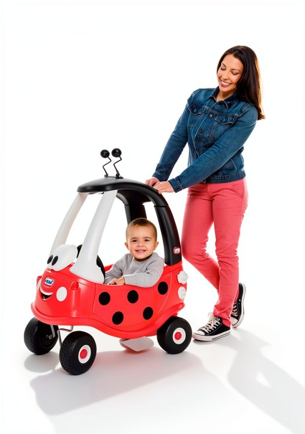 Little Tikes Ladybug Cozy Coupe Ride On Toy for Toddlers-2