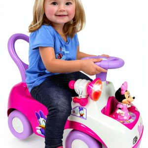 Kiddieland Minnie Mouse Ride On Toy Interactive Music-0