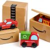 Radio Flyer Wooden Delivery Van Ride On Toy for Toddlers-5
