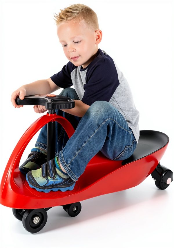Trademark GLB Wiggle Car Ride On Toy for Kids Ages 3 Up-6