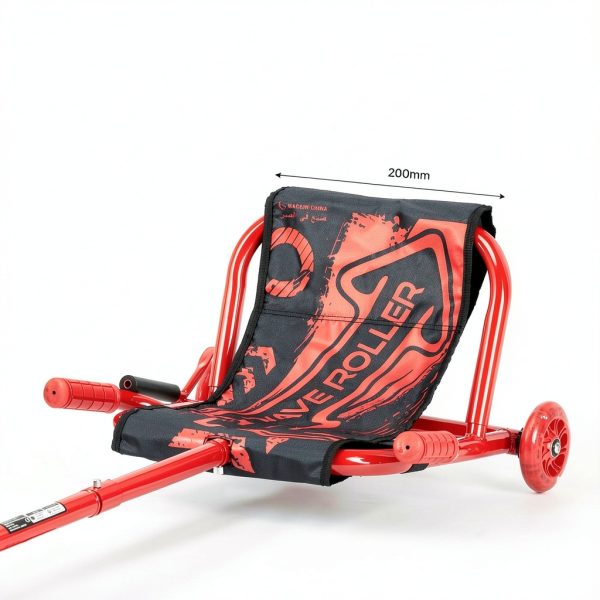 VEVOR Kids Drift Scooter LED Wheels Steel Frame Ages 4-3