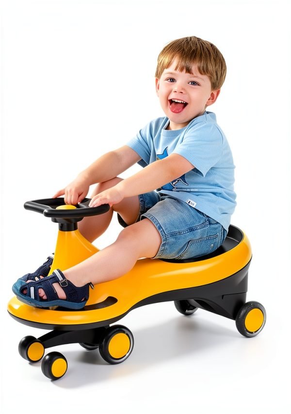 Joyano Swing Car Wiggle Ride On Toy for Kids Ages 3+-5