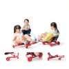 VEVOR Kids Drift Scooter LED Wheels Steel Frame Ages 4-4