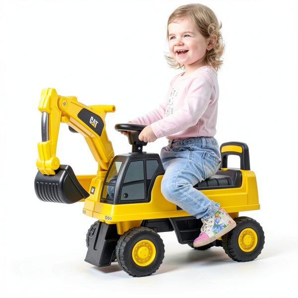 Caterpillar Ride On Digger 3 in 1 Toy for Toddlers 18 Months-8
