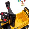 CAT Excavator Push Car Kids Ride On Toy Storage Sounds-4