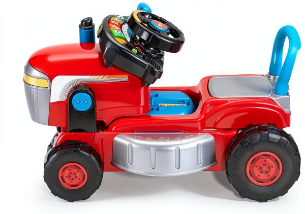 VTech 3-in-1 Toddler Lawn Mower Ride-On Tractor Toy-11