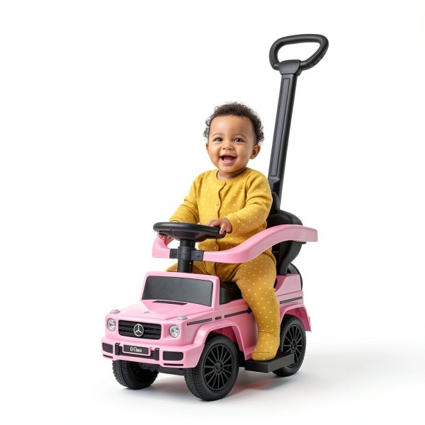Mercedes G-Wagon Push Toy Safe Ride On Car for Toddlers-3