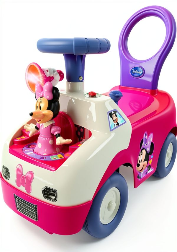 Kiddieland Minnie Mouse Ride On Toy Interactive Music-1