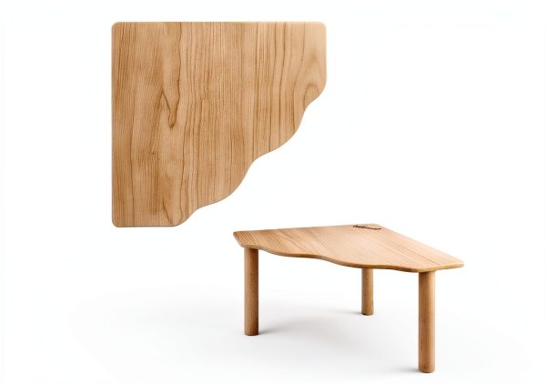 Niteangel Hamster Standing Platform Burlywood Triangle-1