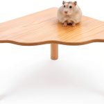 Niteangel Hamster Standing Platform Burlywood Triangle-0