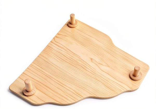 Niteangel Hamster Standing Platform Burlywood Triangle-2