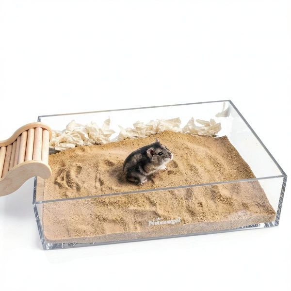 Niteangel Small Pet Desert Sand Bathing Sand 2.5LB/40oz Desert Sand-2