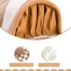 Small Animal Tunnel Bed Large Grey Plush Supportive Tube by Avont-3