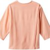 Womens Open Back Diamond Neck Top by Silverts – Heather Sky Blue-2