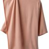 Womens Open Back Diamond Neck Top by Silverts – Heather Sky Blue-1