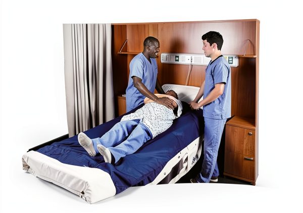 Nylon Slide Sheet Blue 78 x 59 inches WALDONgroup Bed Linen for-5