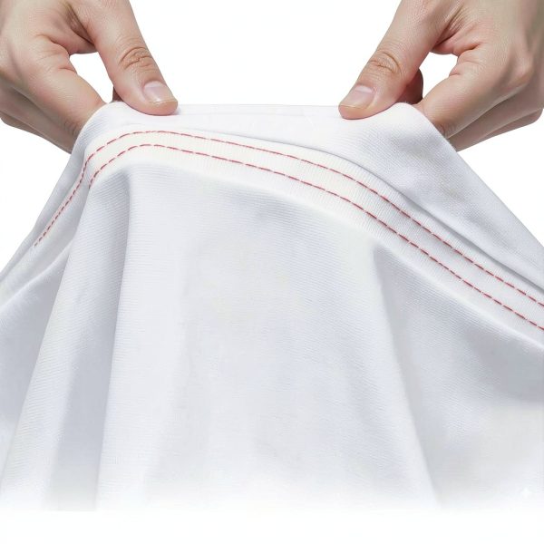 Linteum Textile Supply Bariatric Jersey Knit Fitted Sheets, 42"x84"x14" – 2 Pack – Soft Cotton Blend Hospital Bed Sheets for Nursing Homes, Assisted Living & Healthcare Use – White-7