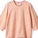 Womens Open Back Diamond Neck Top by Silverts – Heather Sky Blue-0